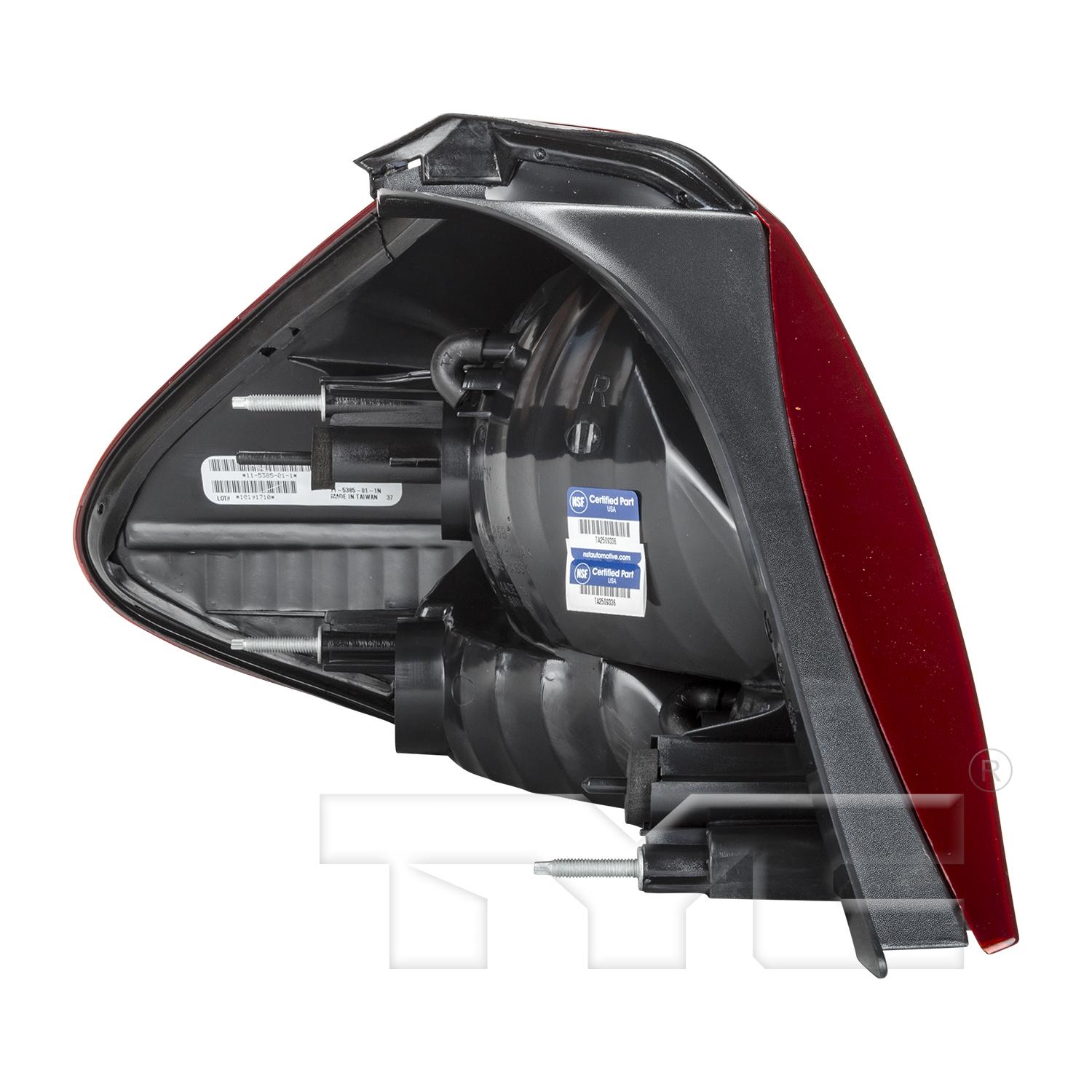 TYC 11538501 - Tail Light Assembly TYC 11538501 Tail Light Assembly product image 4 of 6
