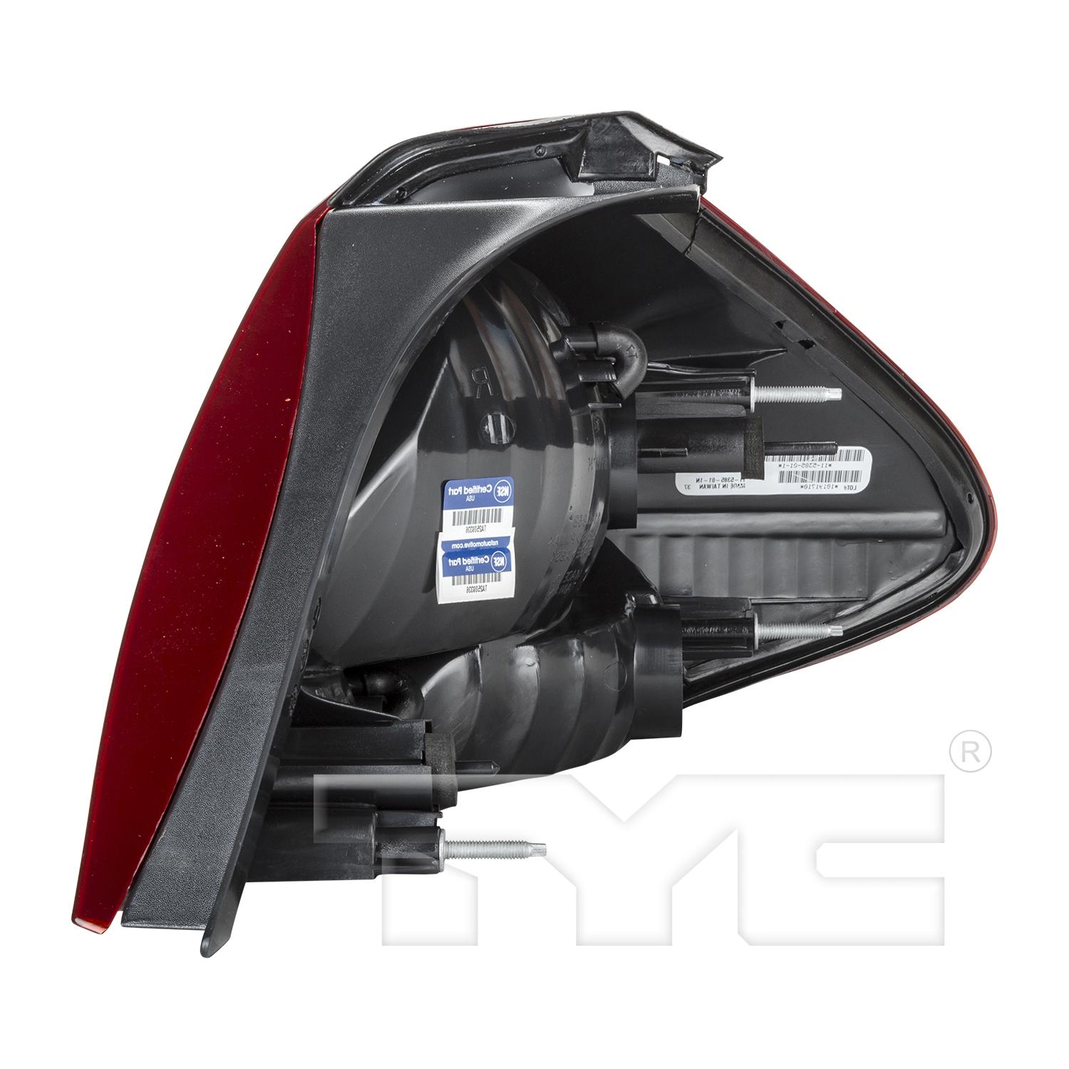 TYC 115386011 Tail Light Assembly product image 4 of 6