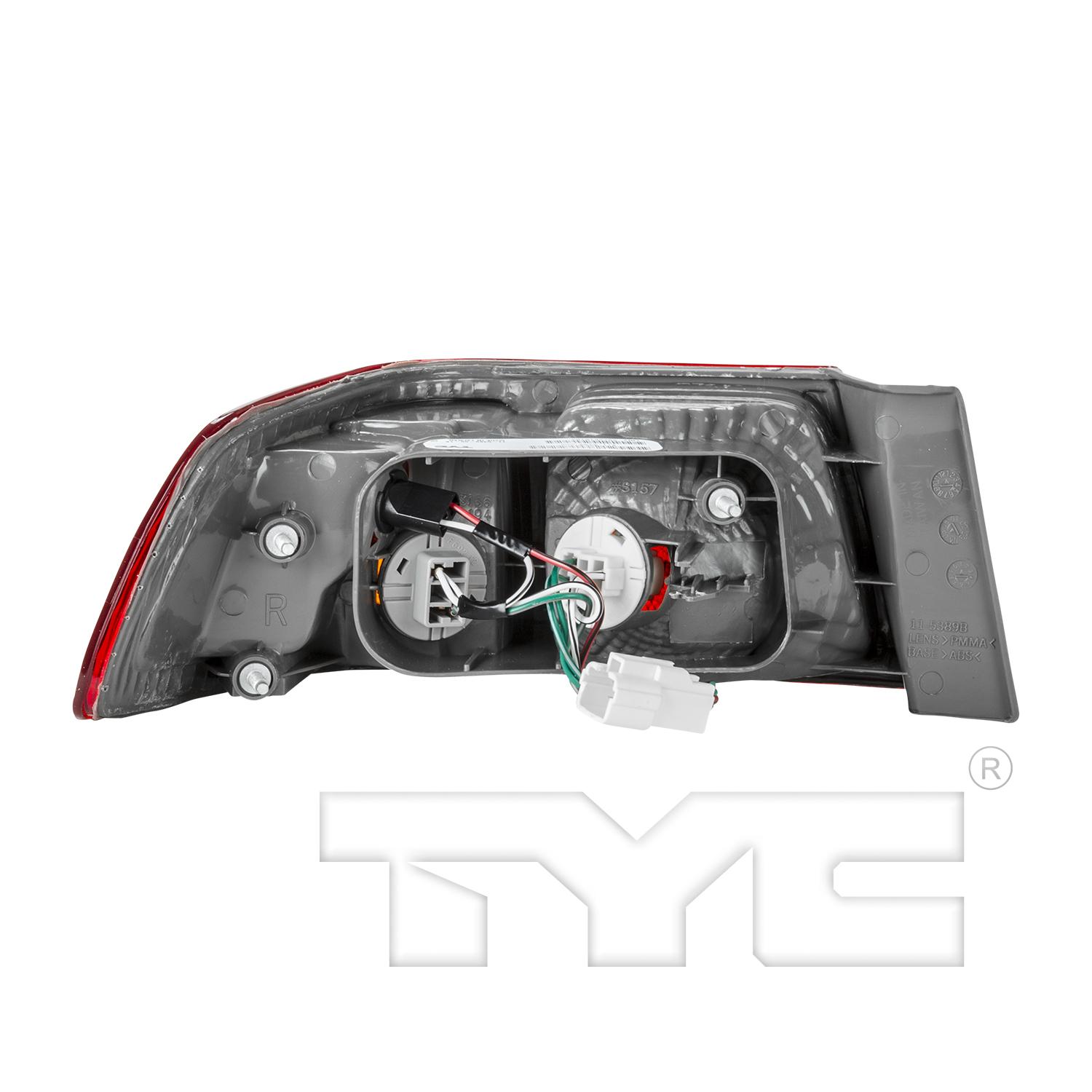 TYC 11538900 - Tail Light Assembly TYC 11538900 Tail Light Assembly product image 2 of 6