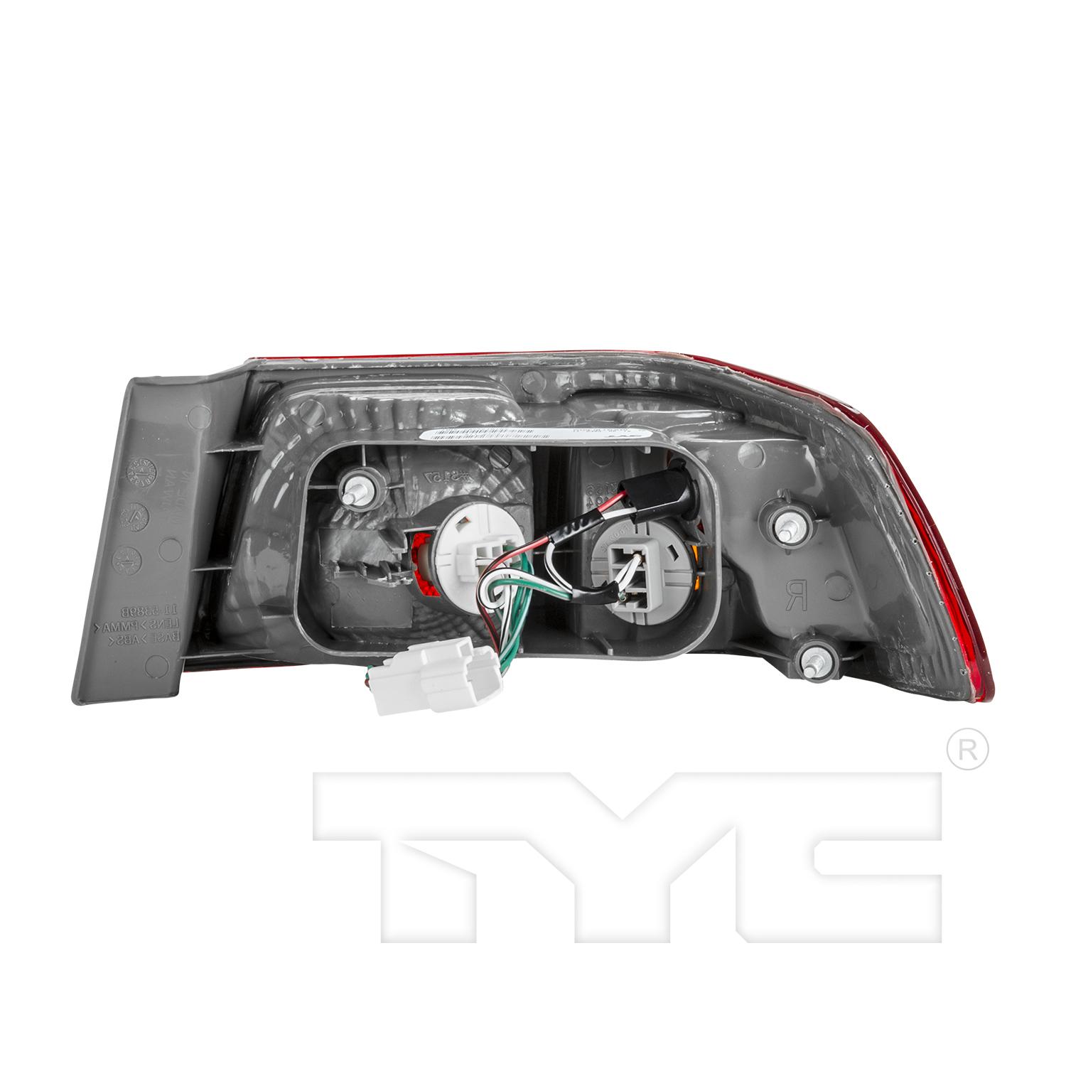 TYC 11539000 - Tail Light Assembly TYC 11539000 Tail Light Assembly product image 2 of 6