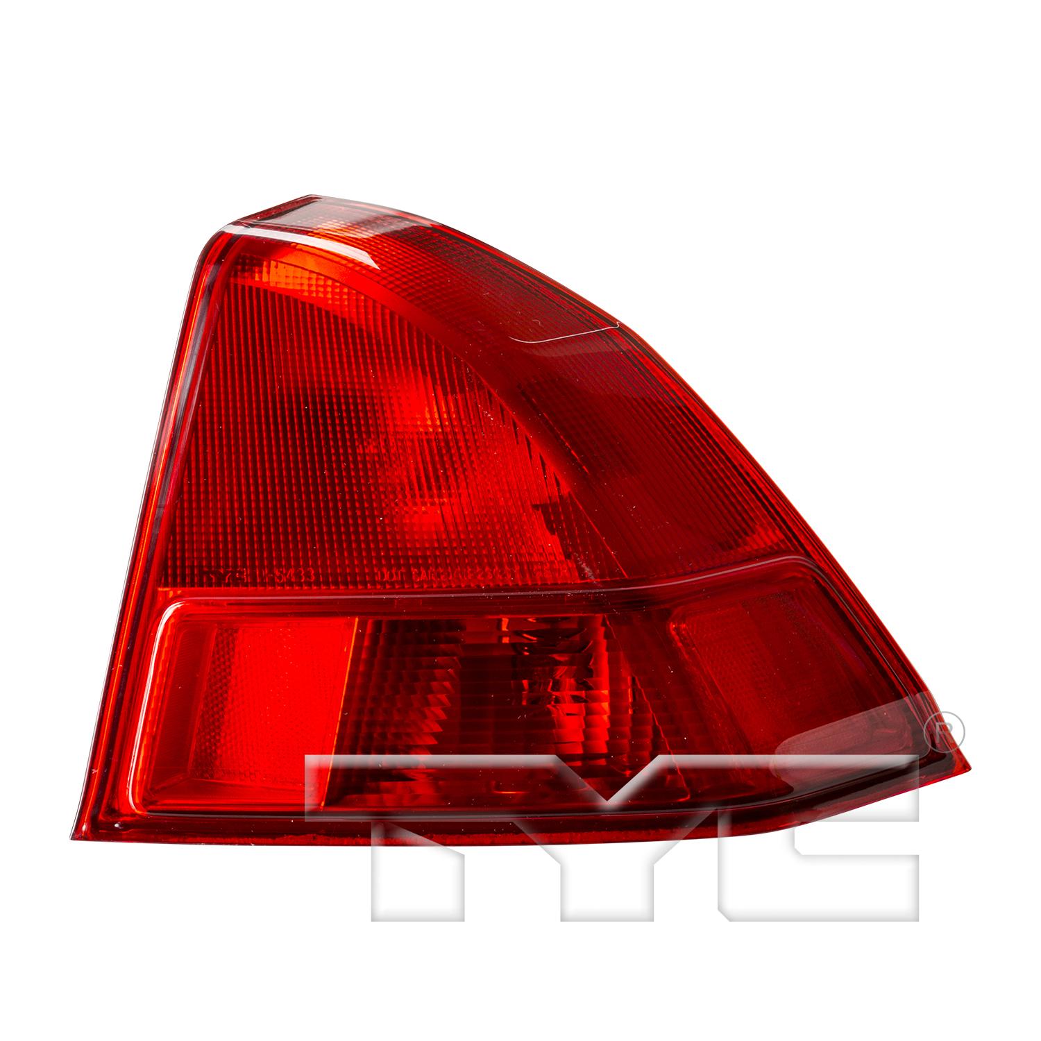 TYC 115433001 - Tail Light Assembly TYC 115433001 Tail Light Assembly product image 1 of 6