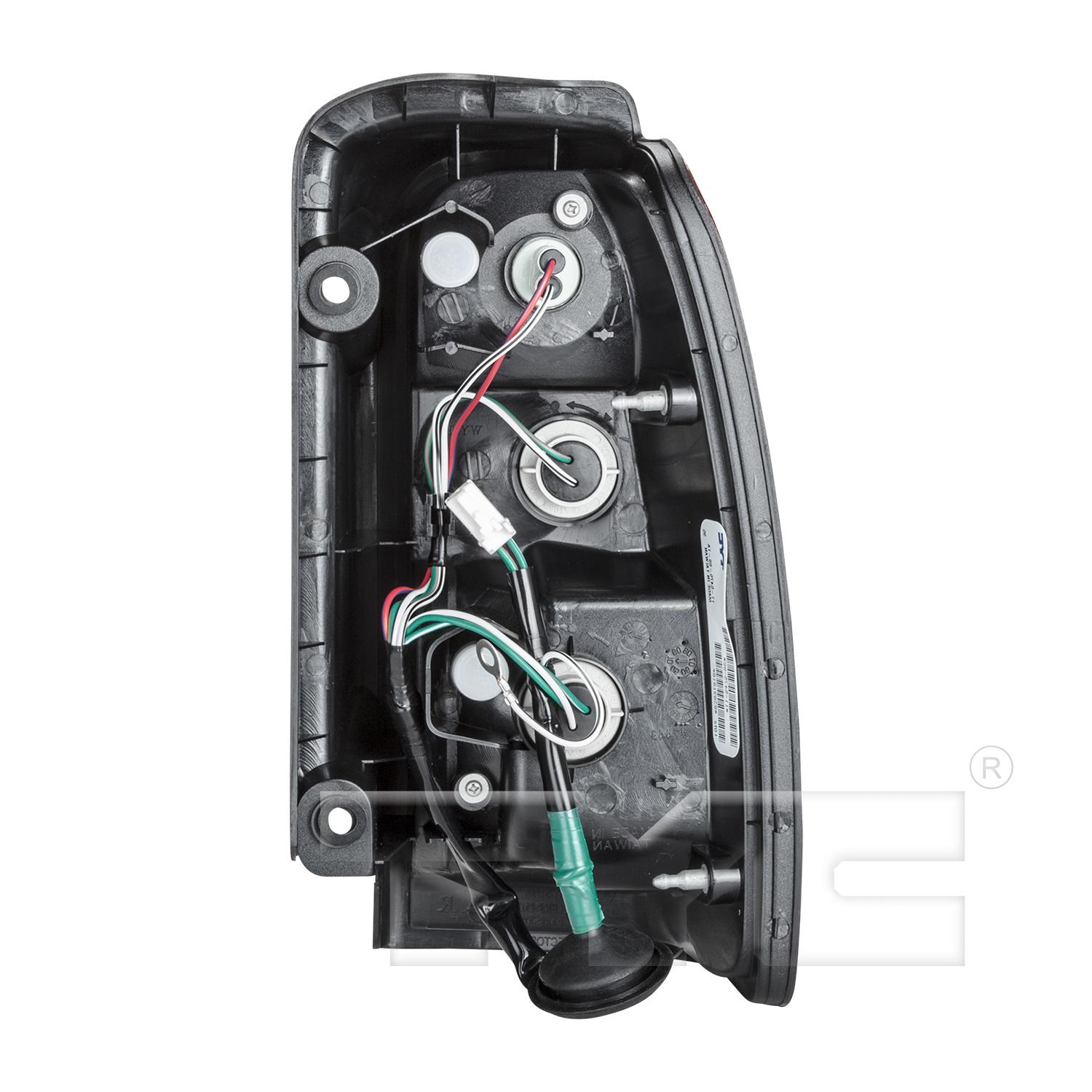 TYC 11547600 - Tail Light Assembly TYC 11547600 Tail Light Assembly product image 2 of 6