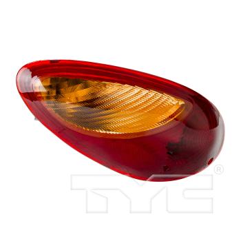 2002 Chrysler PT Cruiser Tail Light Assembly Left TYC 11550200 image 3 of 4