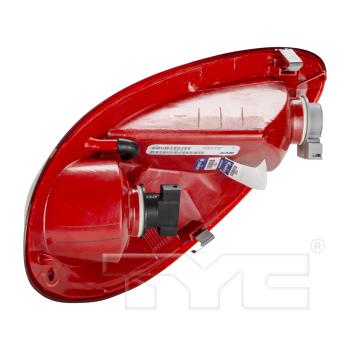 2002 Chrysler PT Cruiser Tail Light Assembly Left TYC 11550200 image 4 of 4