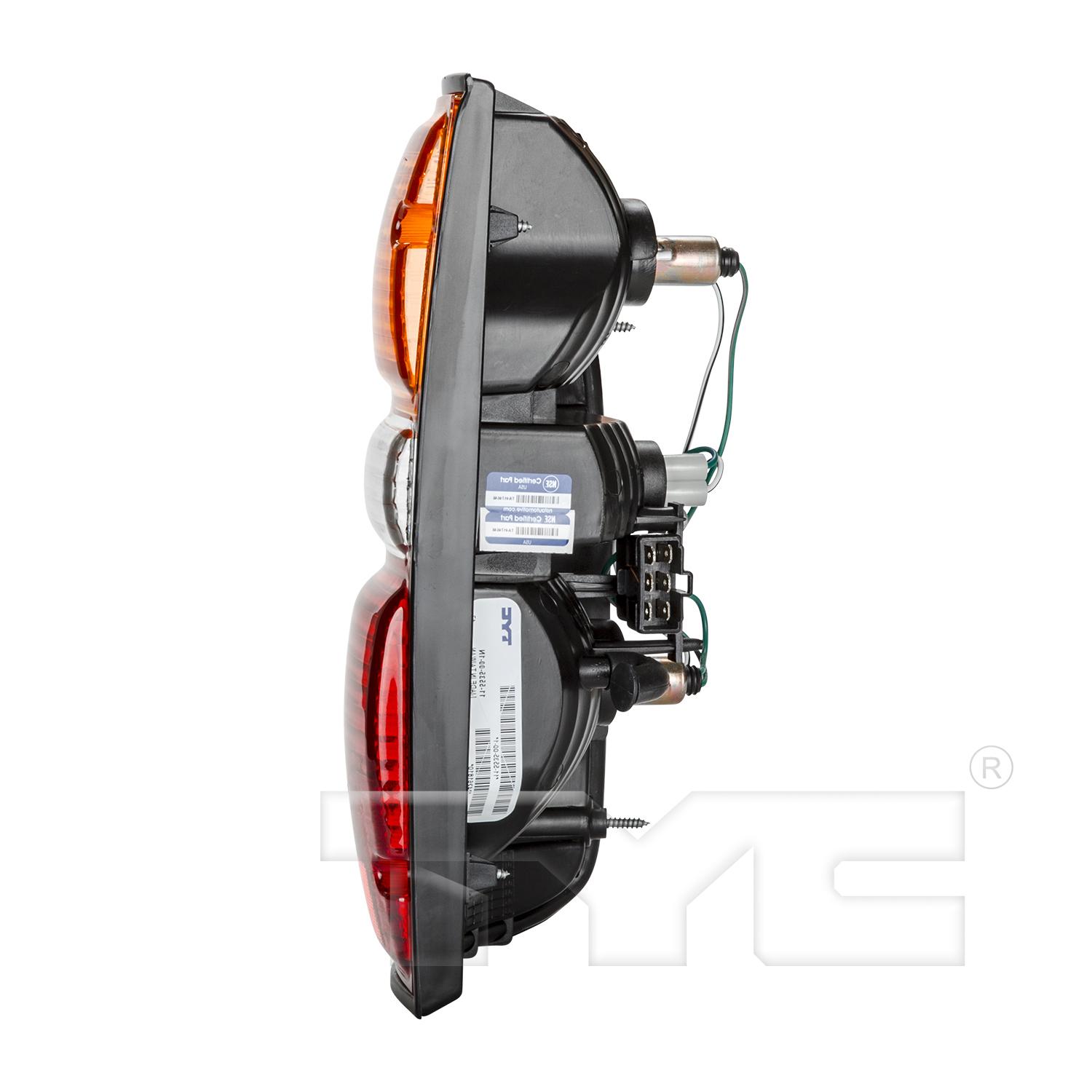 TYC 11553600 - Tail Light Assembly TYC 11553600 Tail Light Assembly product image 4 of 6
