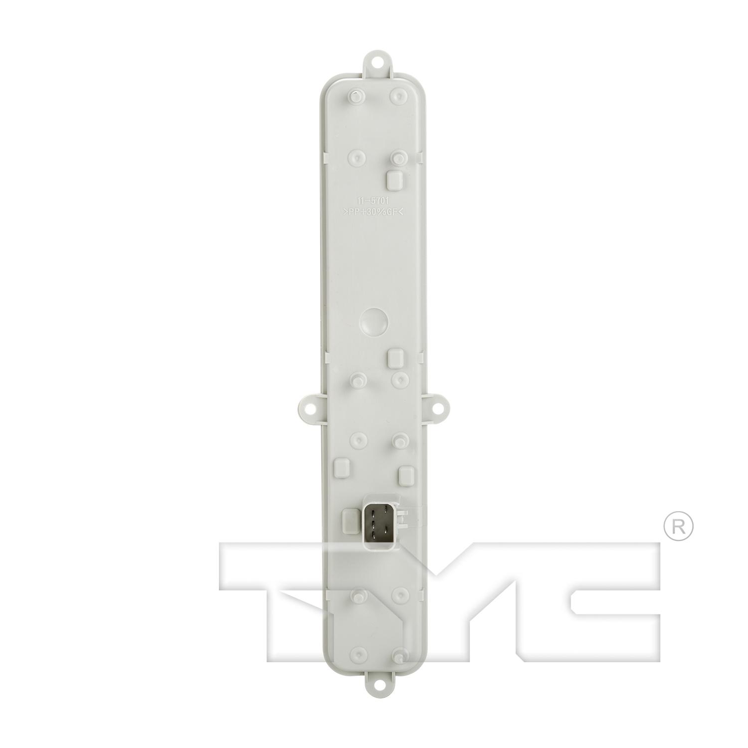 TYC 11570120 - Tail Light Connector Plate TYC 11570120 Tail Light Connector Plate product image 2 of 4