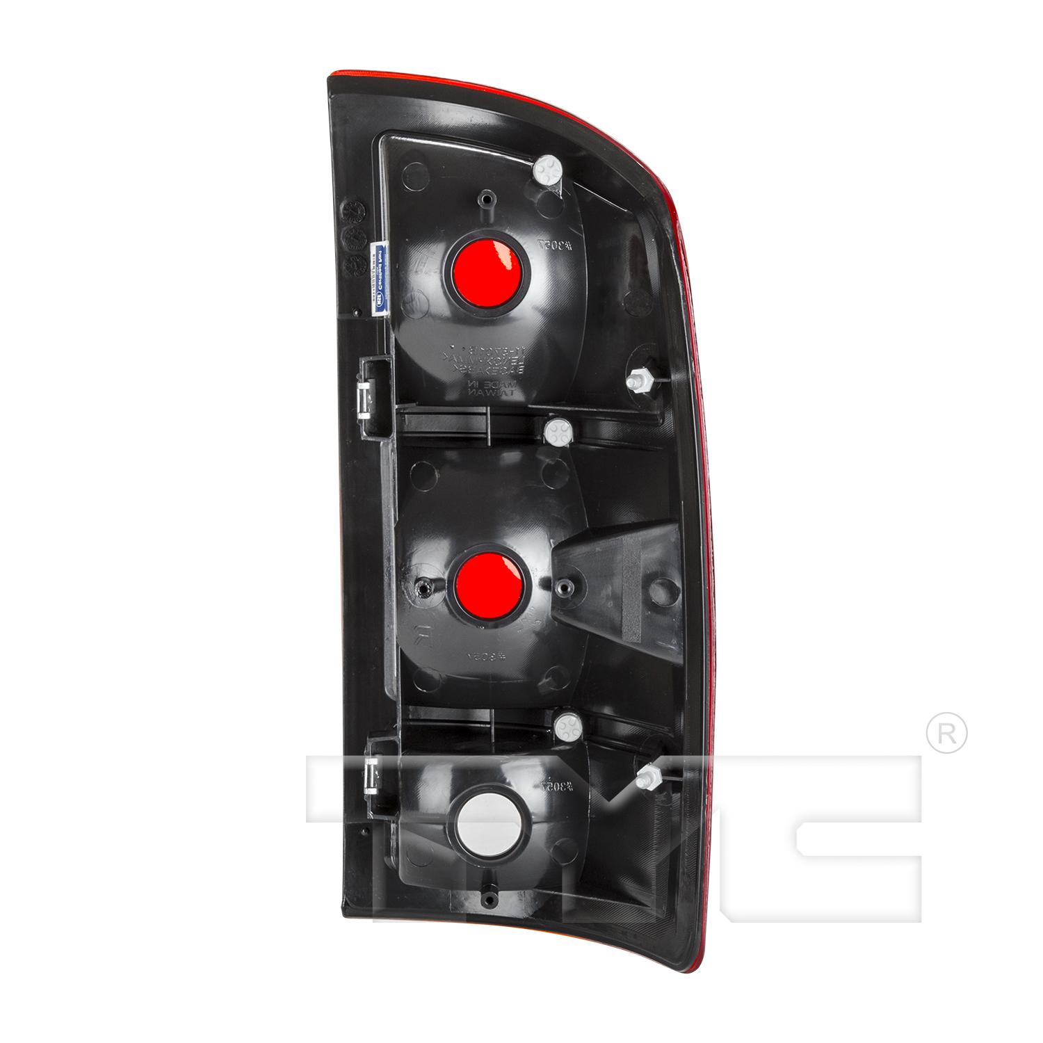TYC 115702011 Tail Light Assembly product image 2 of 6