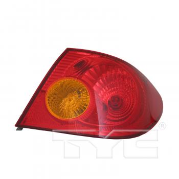 2004 Toyota Corolla Tail Light Assembly Right Outer TYC 11570300 image 1 of 1