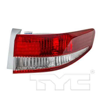 2004 Honda Accord Tail Light Assembly Right Outer TYC 115815019 image 3 of 4