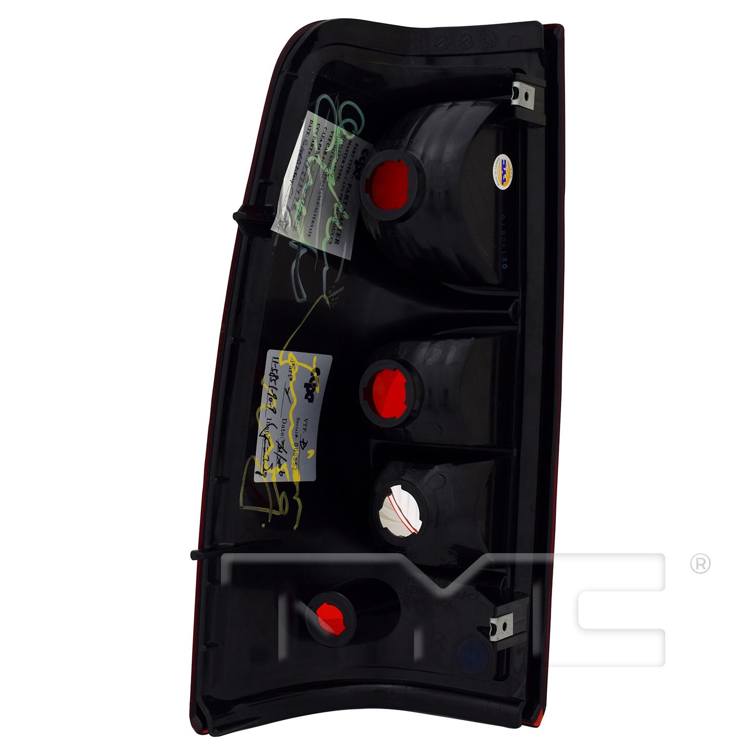 TYC 115851919 - Tail Light Assembly TYC 115851919 Tail Light Assembly product image 2 of 6