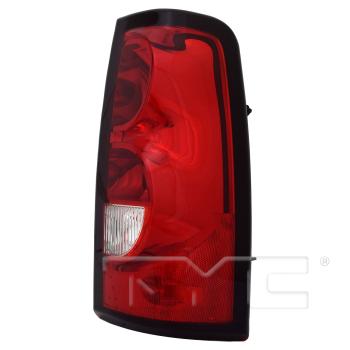 2004 Chevrolet Silverado 1500 Tail Light Assembly Right TYC 115851919 image 4 of 4