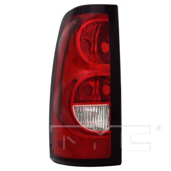 2004 Chevrolet Silverado 1500 Tail Light Assembly Left TYC 115852919 image 1 of 4