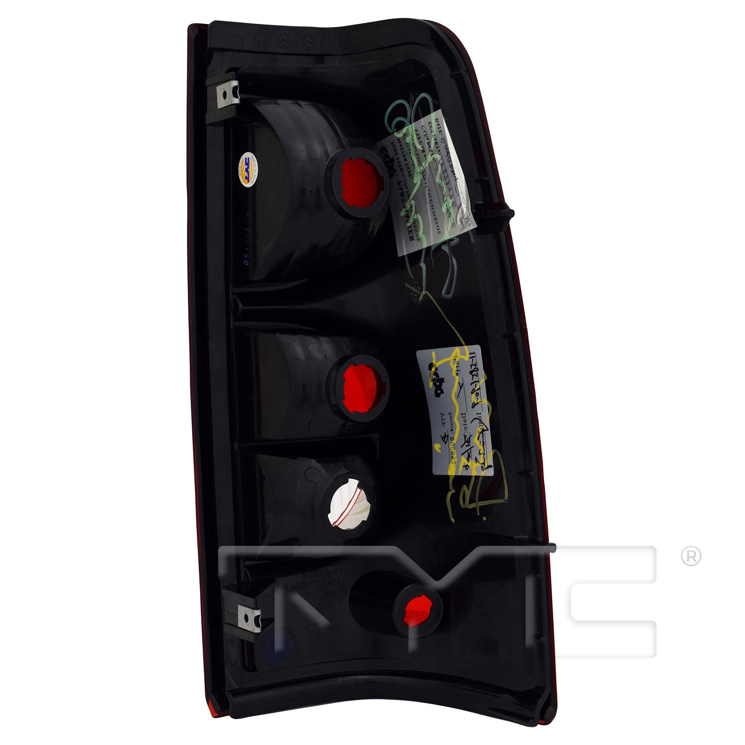TYC 115852919 - Tail Light Assembly TYC 115852919 Tail Light Assembly product image 2 of 6