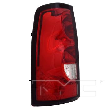 2004 Chevrolet Silverado 1500 Tail Light Assembly Left TYC 115852919 image 4 of 4