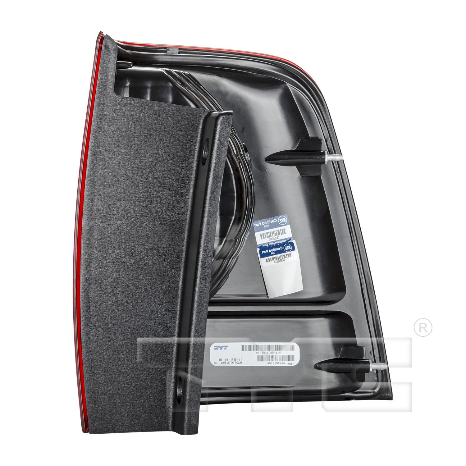 TYC 11587201 Tail Light Assembly product image 4 of 6