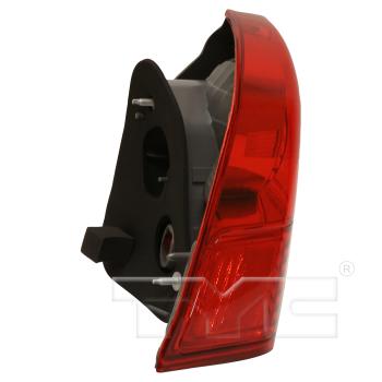 2004 Honda Civic Tail Light Assembly Left Outer TYC 11587801 image 3 of 4
