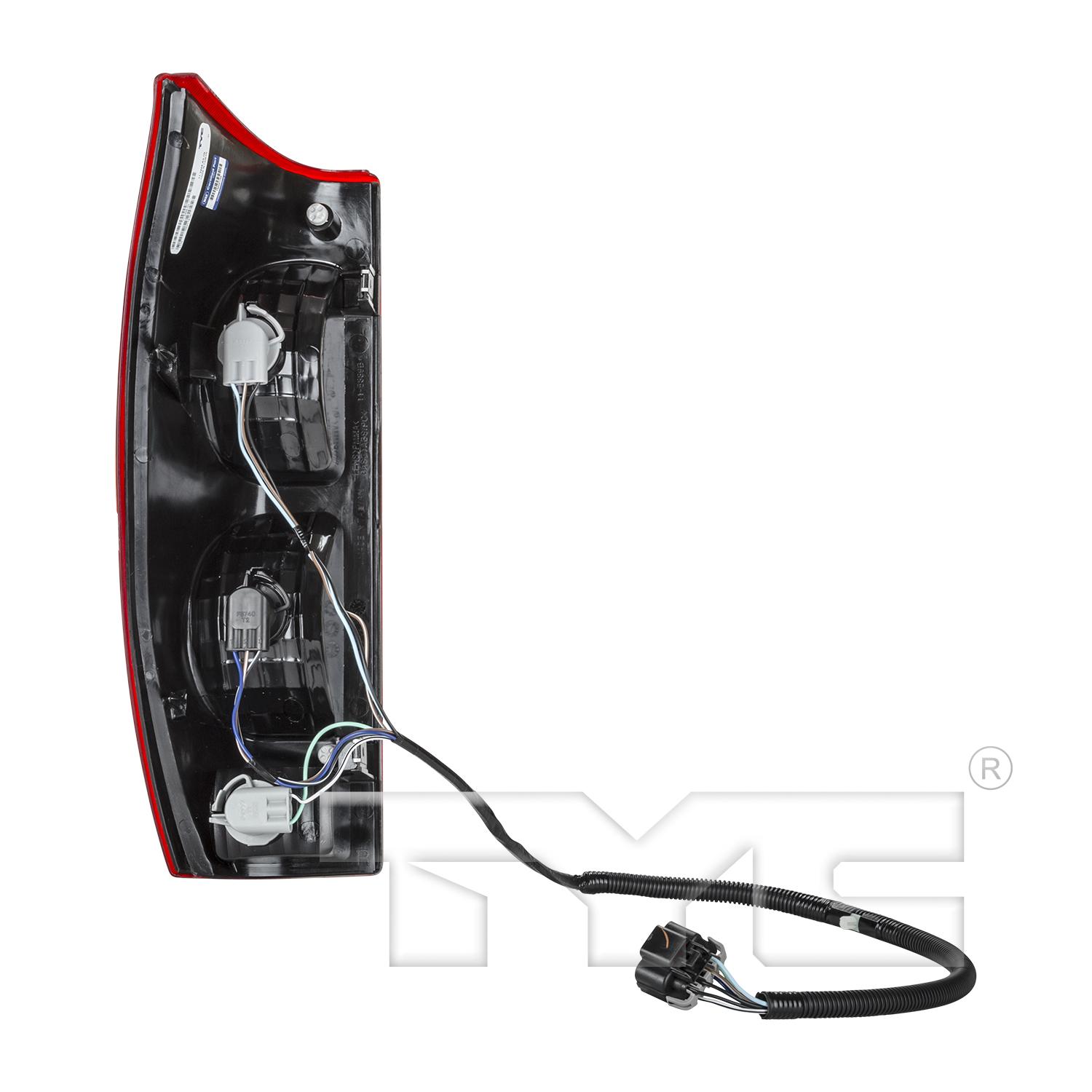 TYC 11588900 - Tail Light Assembly TYC 11588900 Tail Light Assembly product image 2 of 6