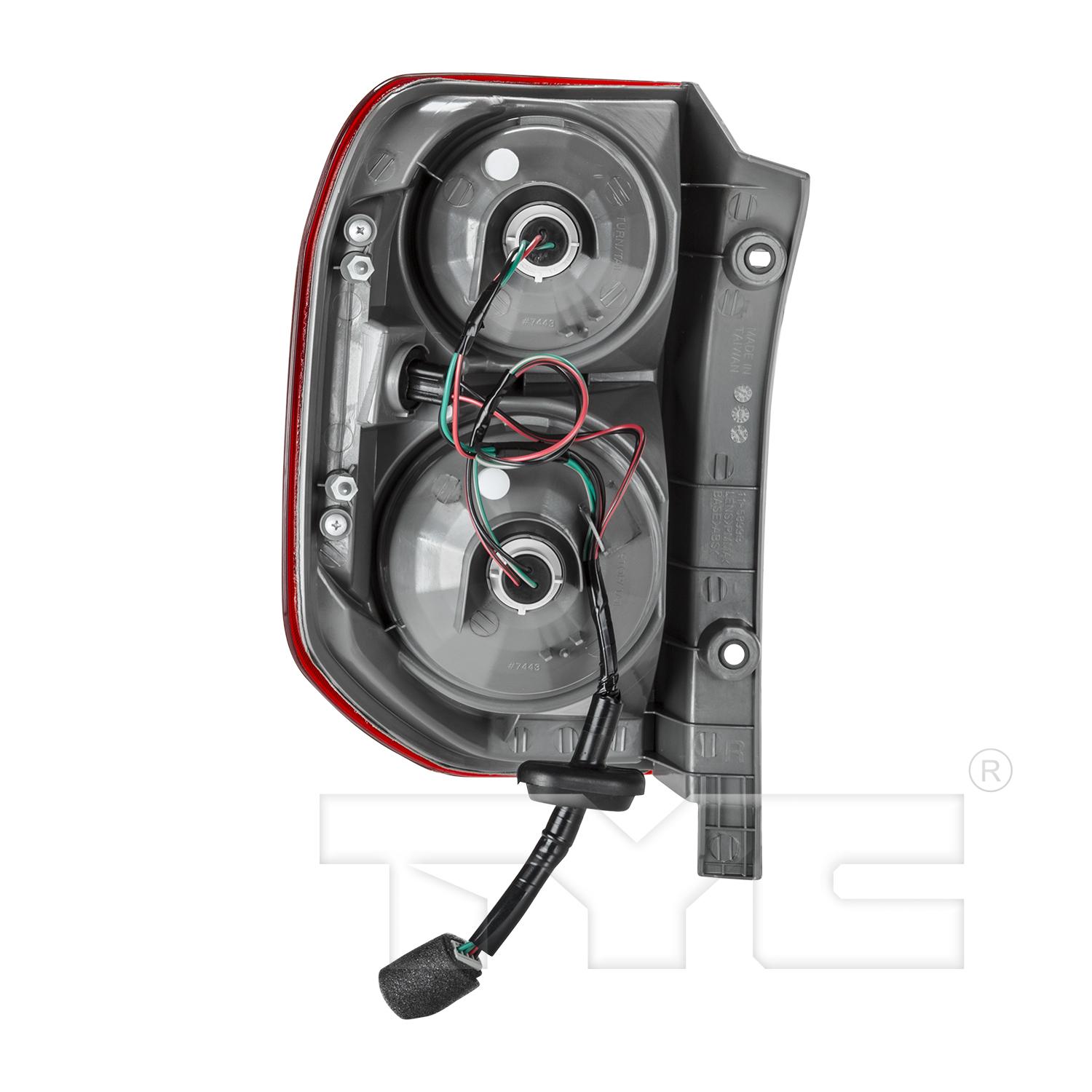 TYC 11589900 - Tail Light Assembly TYC 11589900 Tail Light Assembly product image 2 of 6