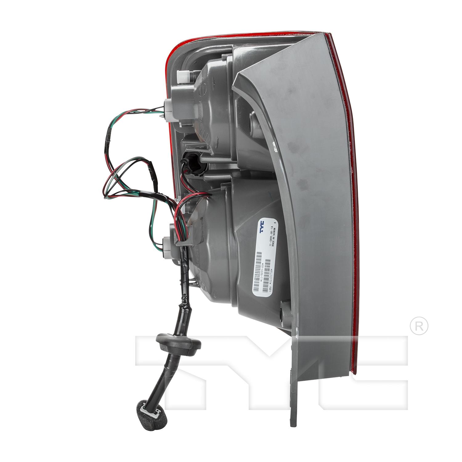 TYC 11589900 - Tail Light Assembly TYC 11589900 Tail Light Assembly product image 4 of 6