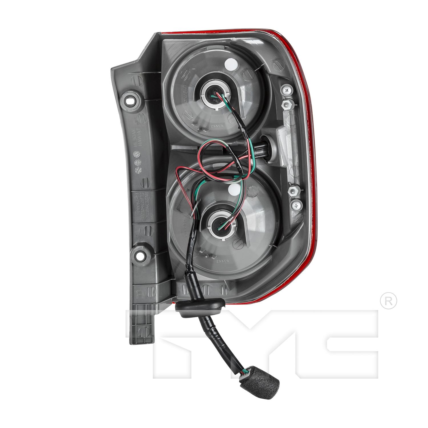 TYC 11590000 - Tail Light Assembly TYC 11590000 Tail Light Assembly product image 2 of 6