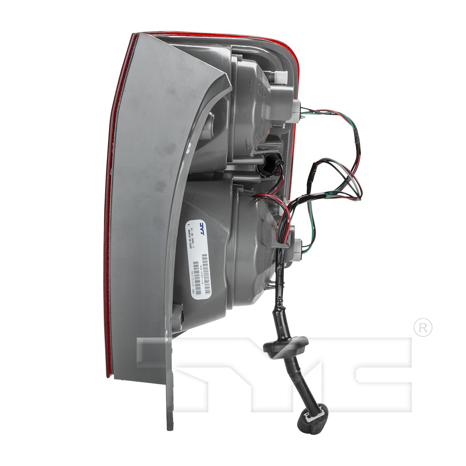 TYC 11590000 - Tail Light Assembly TYC 11590000 Tail Light Assembly product image 4 of 6