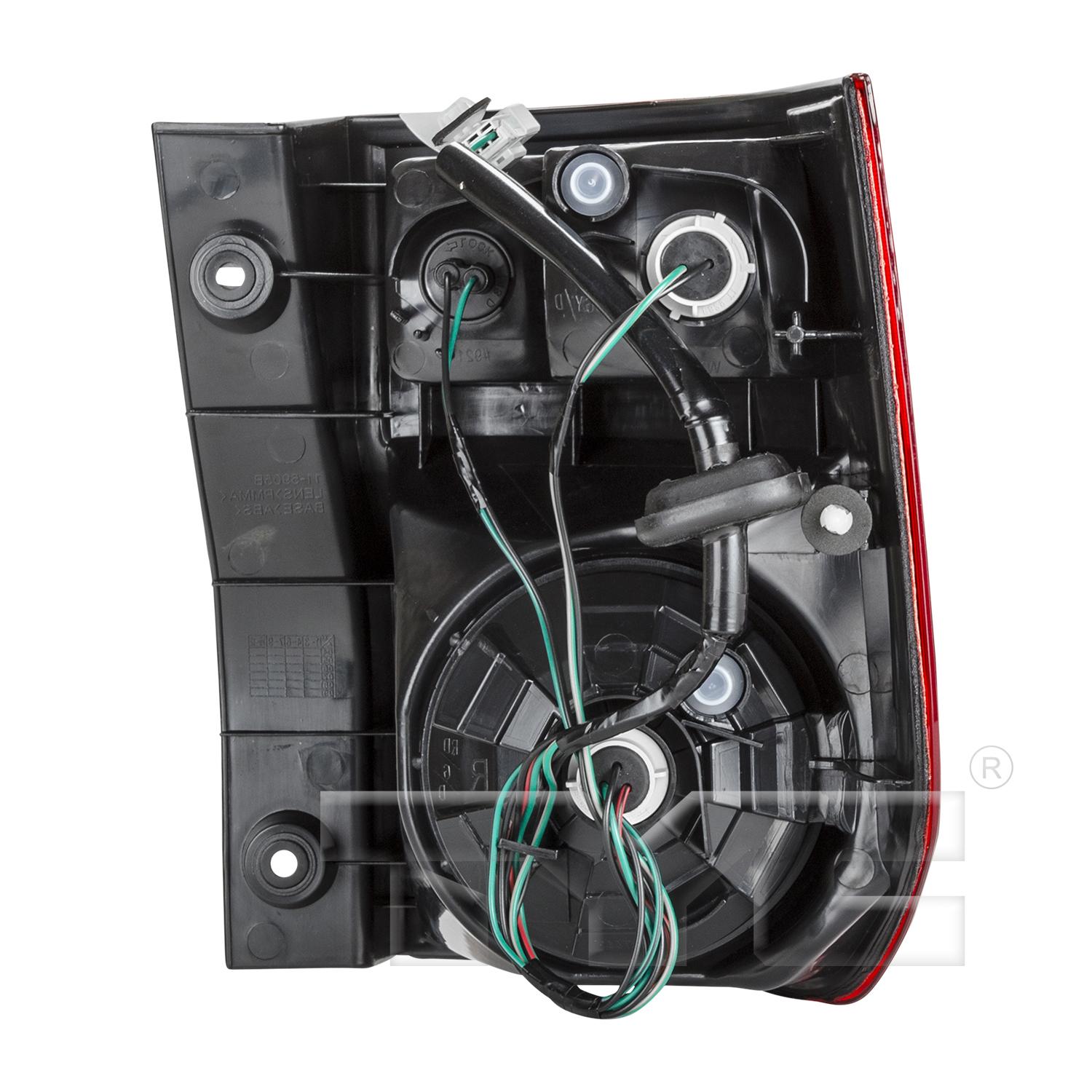 TYC 11590600 - Tail Light Assembly TYC 11590600 Tail Light Assembly product image 2 of 6