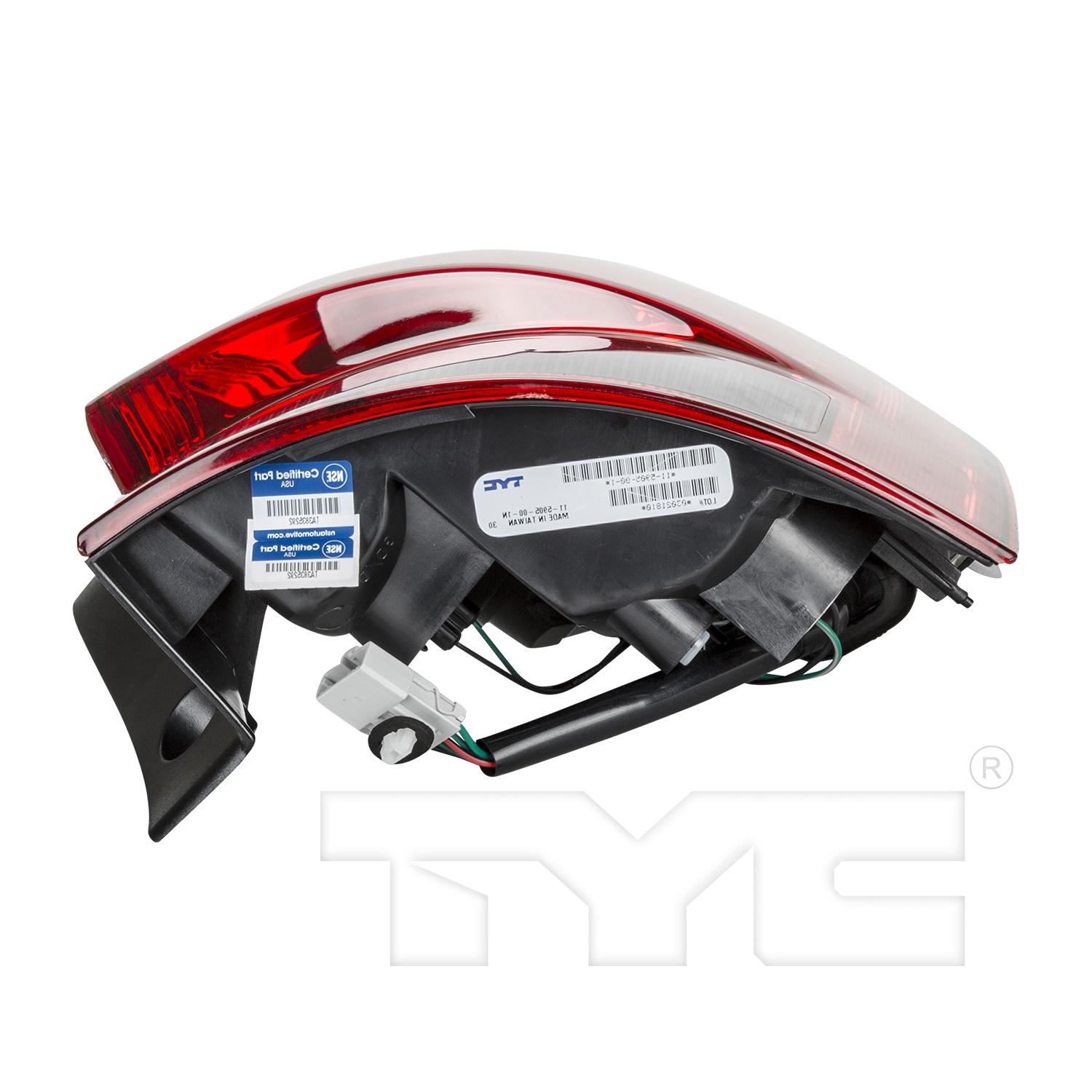 TYC 11590600 - Tail Light Assembly TYC 11590600 Tail Light Assembly product image 5 of 6