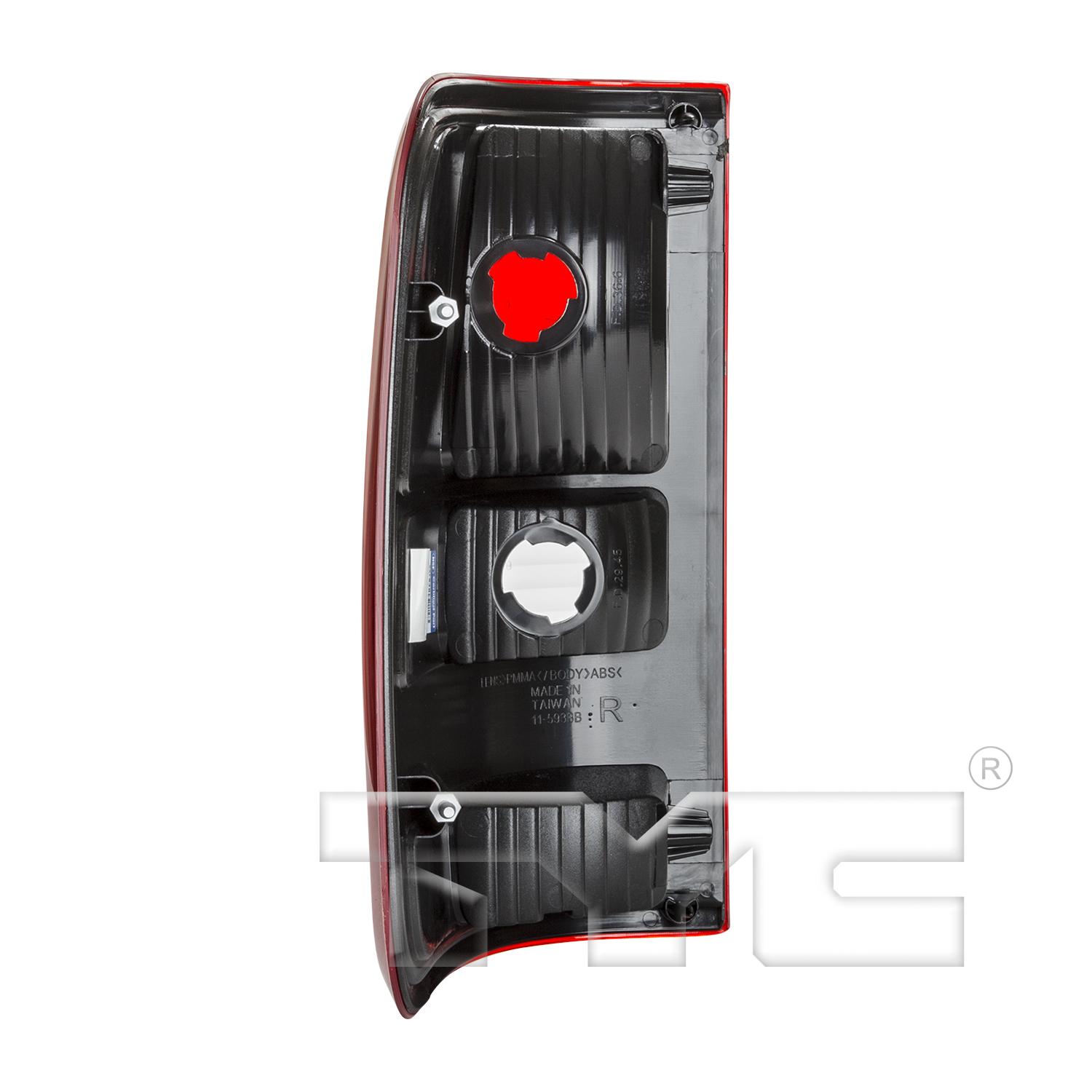 TYC 115933011 - Tail Light Assembly TYC 115933011 Tail Light Assembly product image 2 of 8