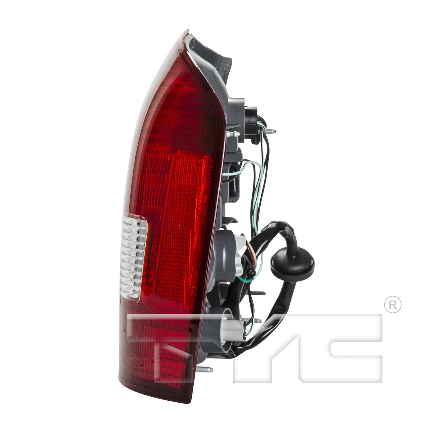 TYC 11593500 Tail Light Assembly product image 3 of 6