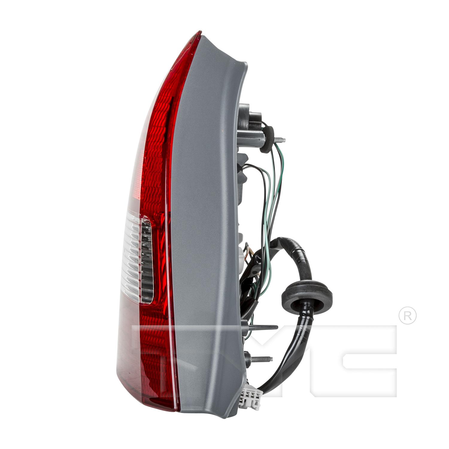 TYC 115936001 Tail Light Assembly product image 4 of 7