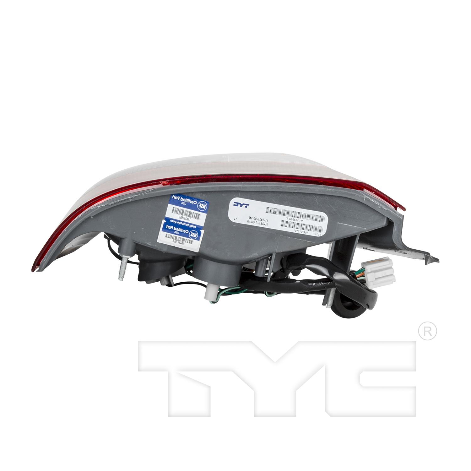 TYC 115936001 Tail Light Assembly product image 6 of 7