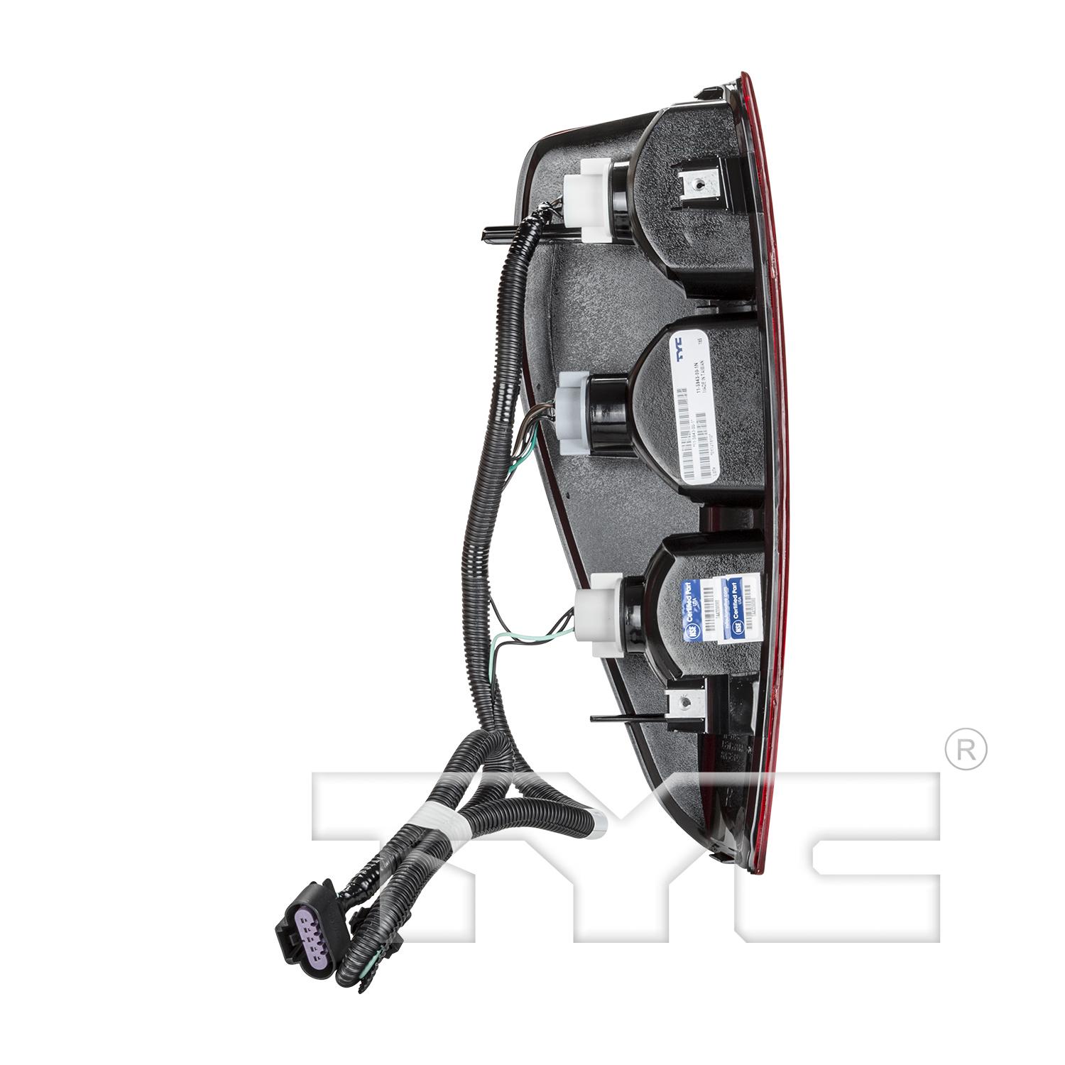 TYC 115943001 - Tail Light Assembly TYC 115943001 Tail Light Assembly product image 4 of 6