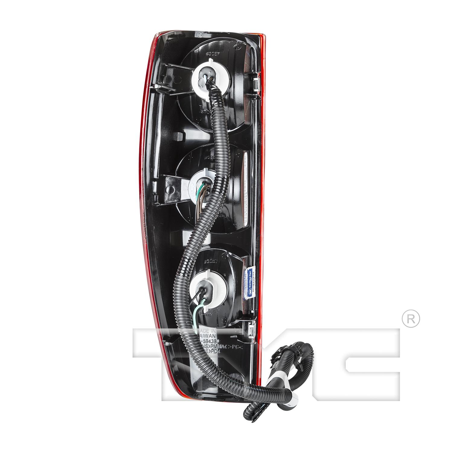 TYC 115943009 Tail Light Assembly product image 2 of 2