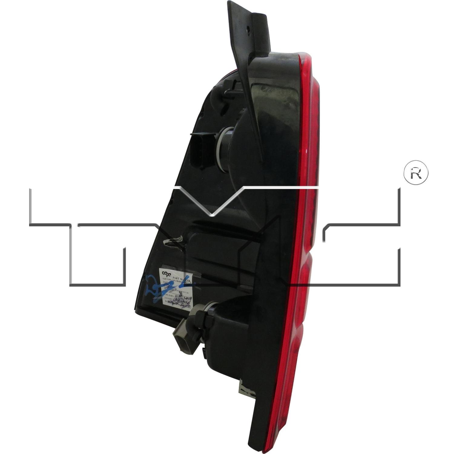 TYC 115967009 Tail Light Assembly product image 2 of 6