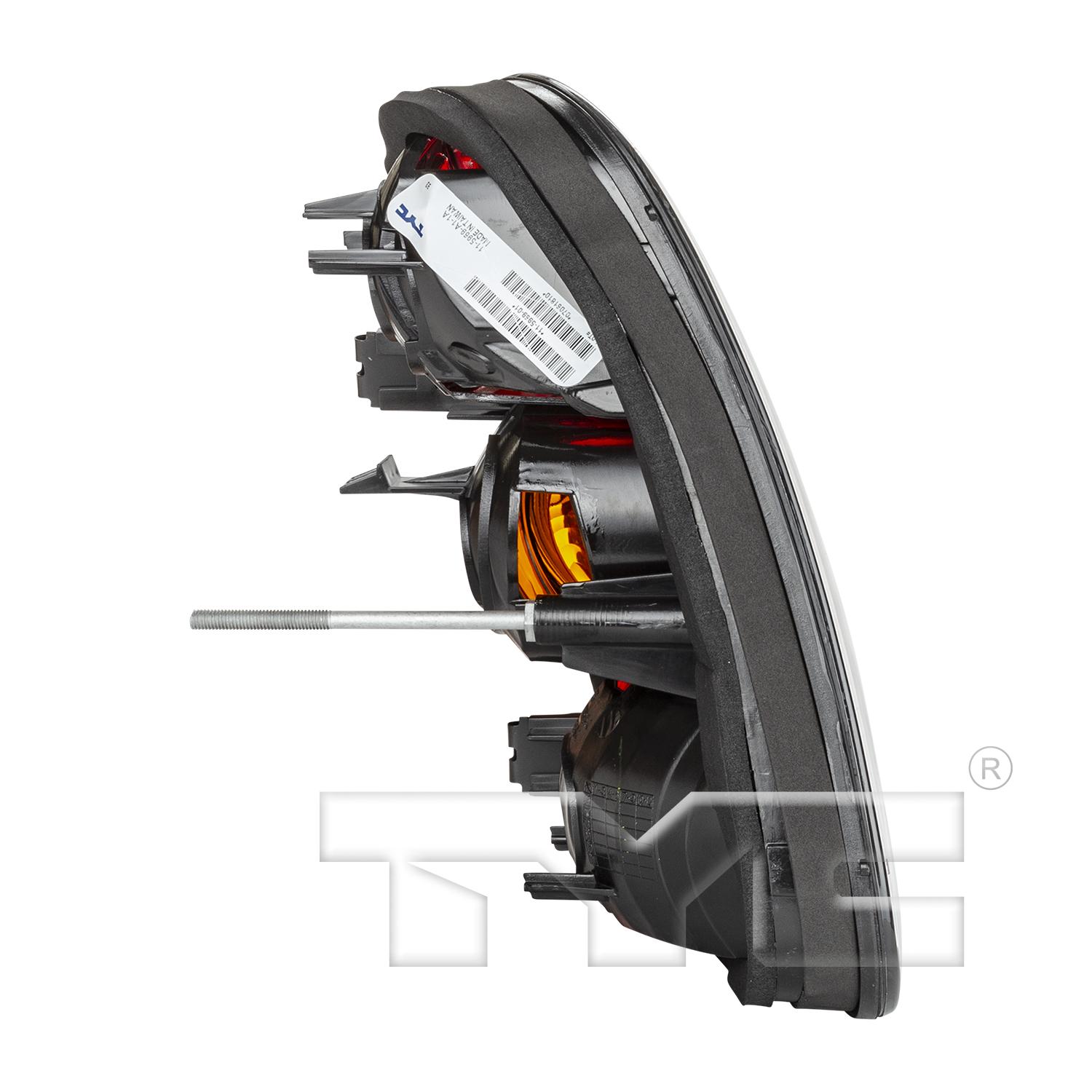 TYC 11596901 Tail Light Assembly product image 3 of 6