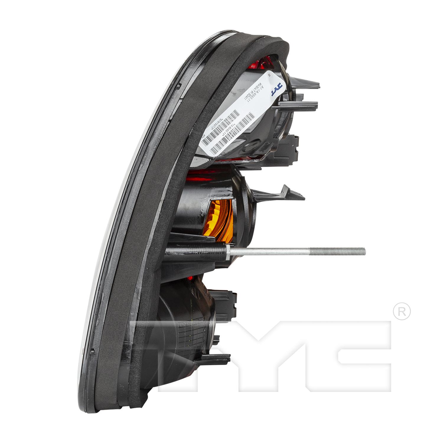 TYC 11597001 Tail Light Assembly product image 3 of 6