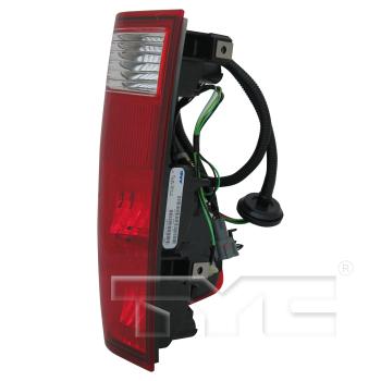 2011 Nissan Titan Tail Light Assembly Left TYC 116000909 image 3 of 4