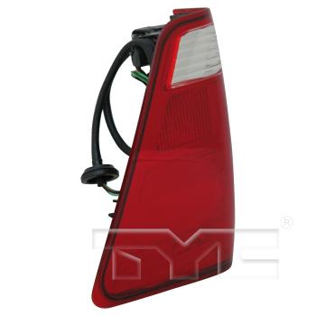 2011 Nissan Titan Tail Light Assembly Left TYC 116000909 image 4 of 4
