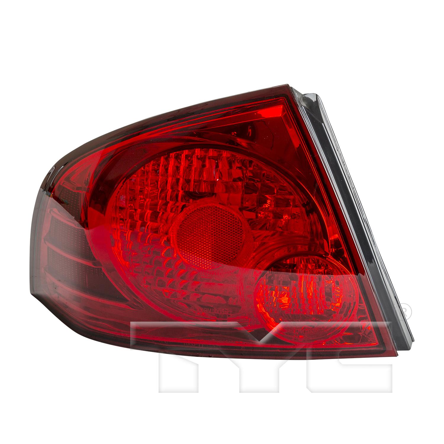 TYC 11600200 Tail Light Assembly product image 1 of 6