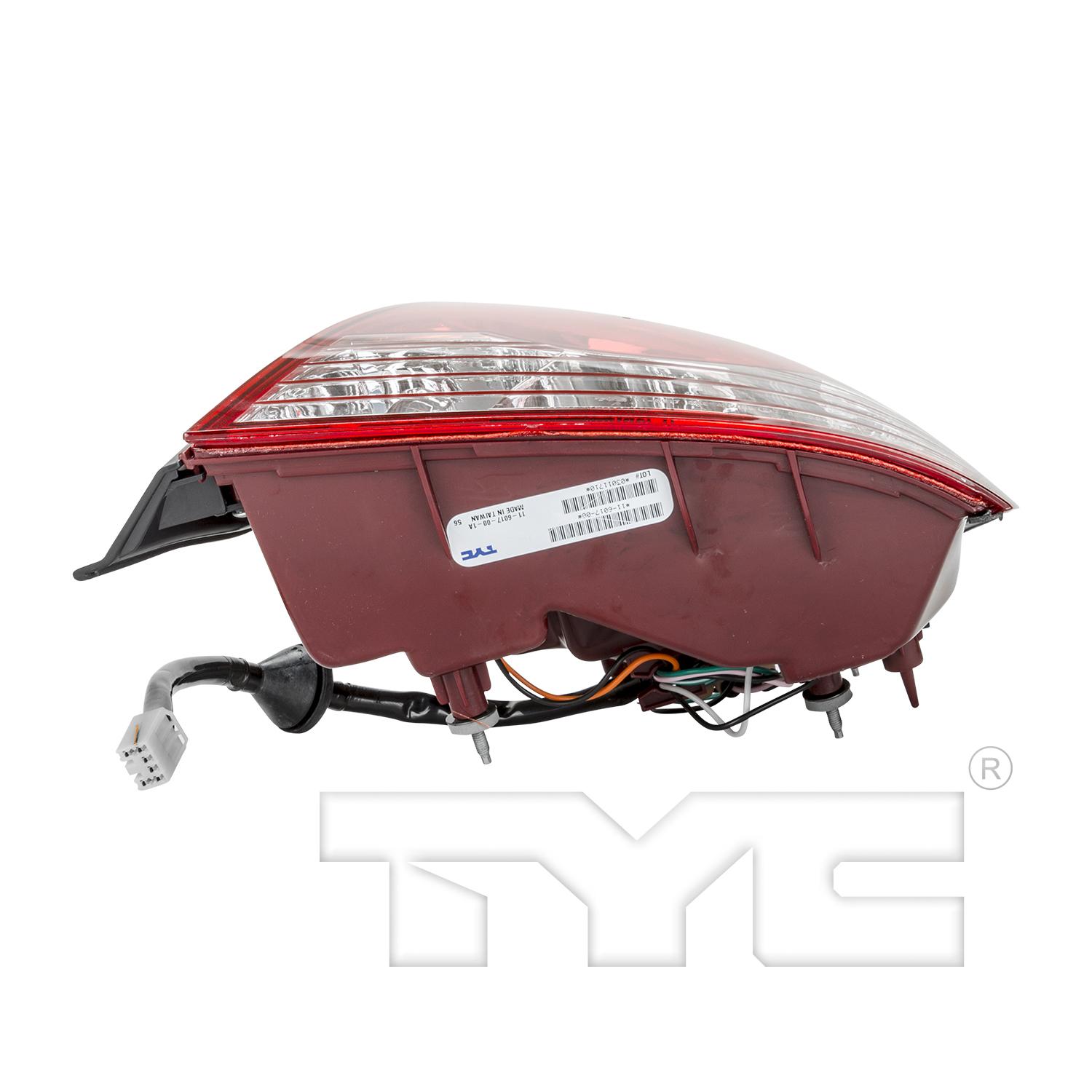 TYC 11601700 - Tail Light Assembly TYC 11601700 Tail Light Assembly product image 6 of 6