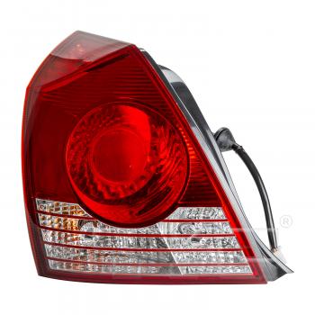 2006 Hyundai Elantra Tail Light Assembly Left TYC 11601800 image 1 of 4