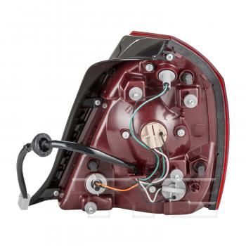 2006 Hyundai Elantra Tail Light Assembly Left TYC 11601800 image 2 of 4