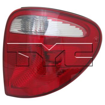 2007 Dodge Caravan Tail Light Assembly Right TYC 116027019 image 4 of 4