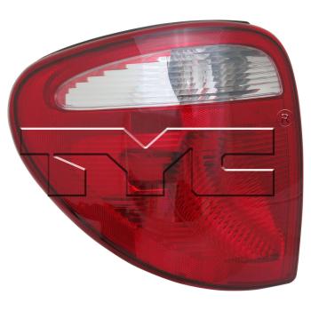 2007 Dodge Caravan Tail Light Assembly Left TYC 116028019 image 1 of 3