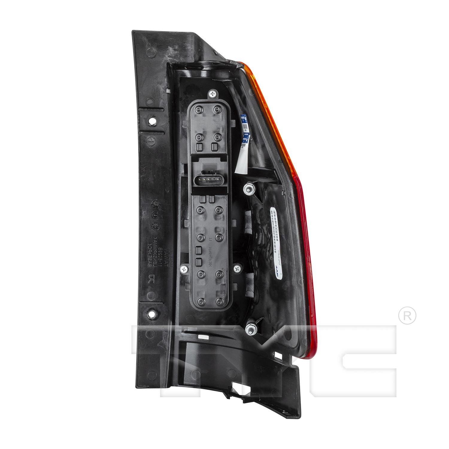 TYC 11603000 Tail Light Assembly product image 2 of 6