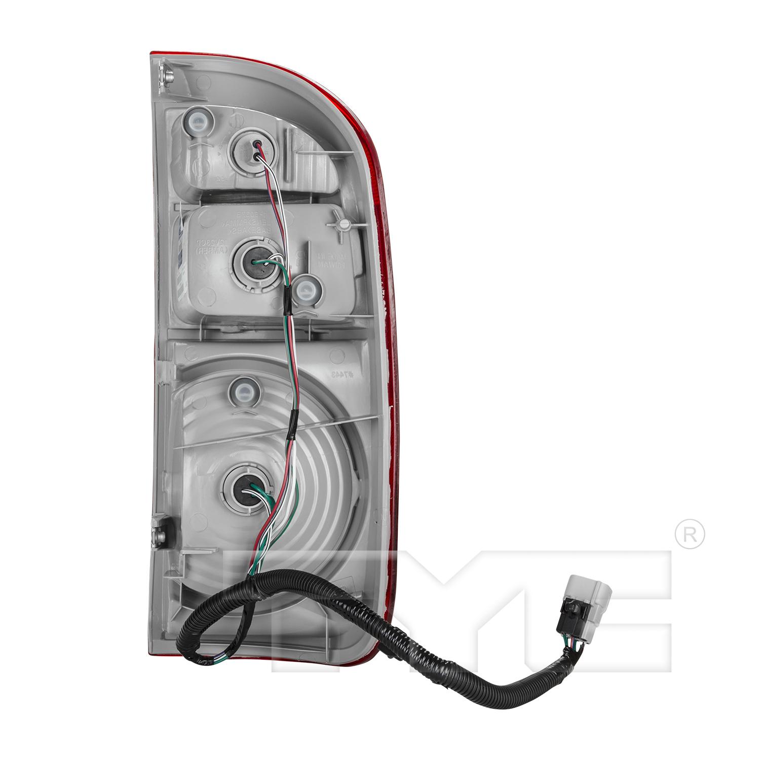 TYC 11603800 - Tail Light Assembly TYC 11603800 Tail Light Assembly product image 2 of 6