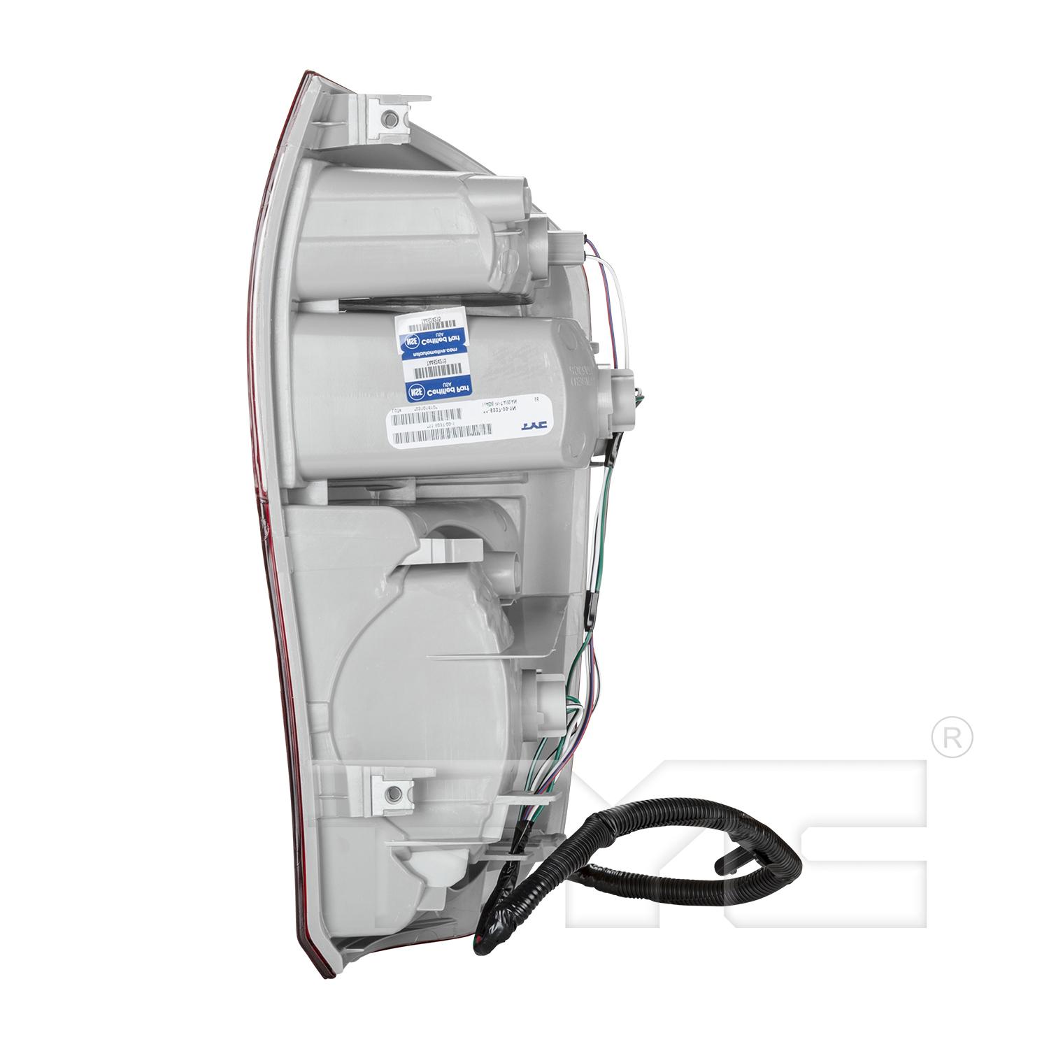 TYC 116038001 Tail Light Assembly product image 4 of 6