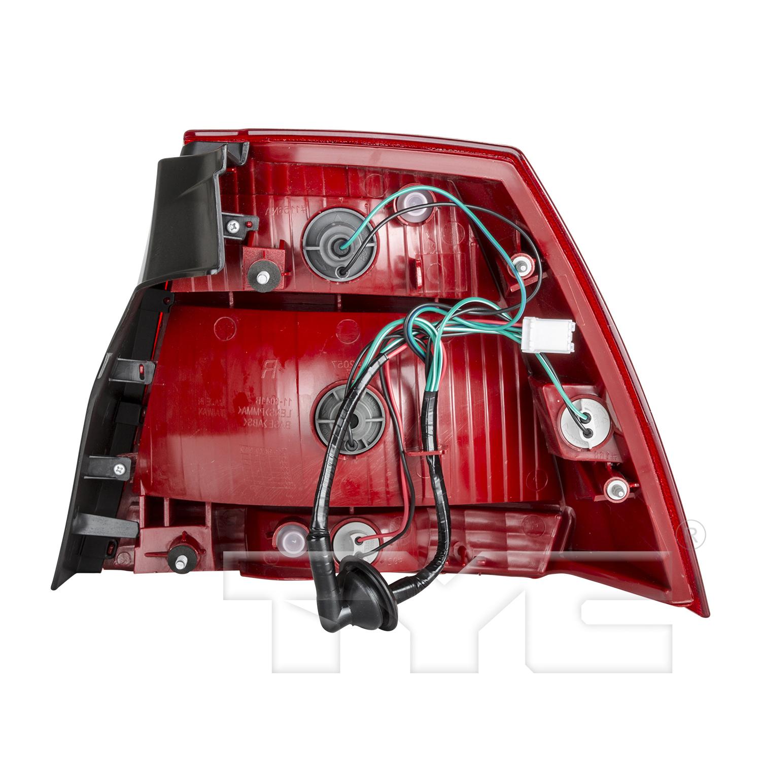 TYC 11604200 - Tail Light Assembly TYC 11604200 Tail Light Assembly product image 2 of 6