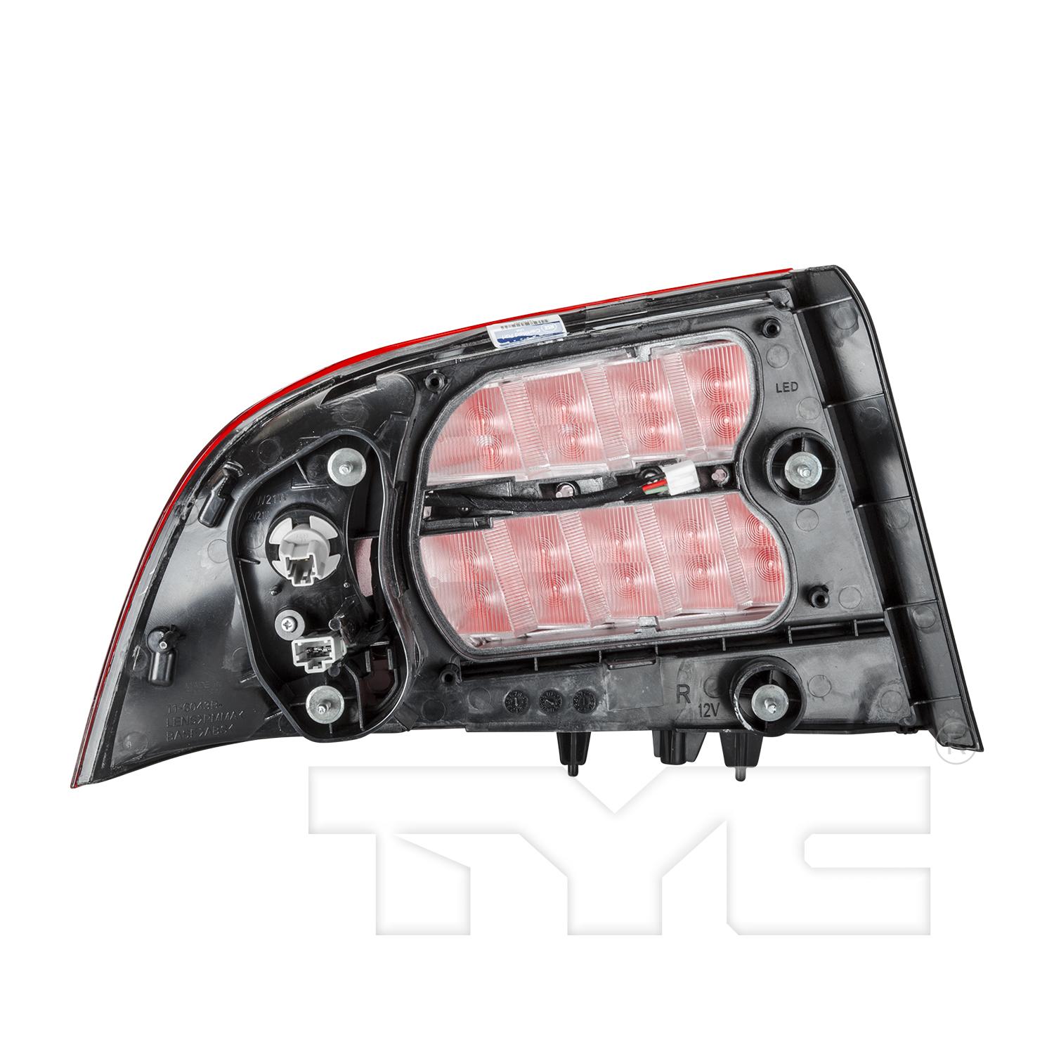 TYC 11604301 - Tail Light Assembly TYC 11604301 Tail Light Assembly product image 4 of 8