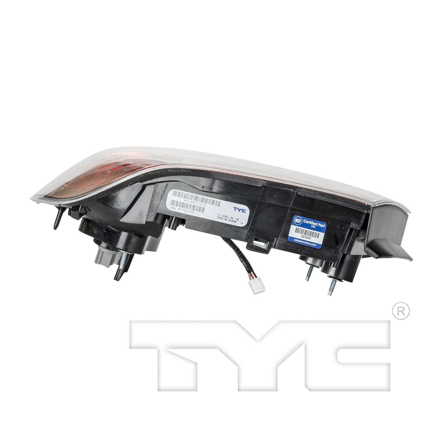 TYC 11604391 - Tail Light Assembly TYC 11604391 Tail Light Assembly product image 5 of 6